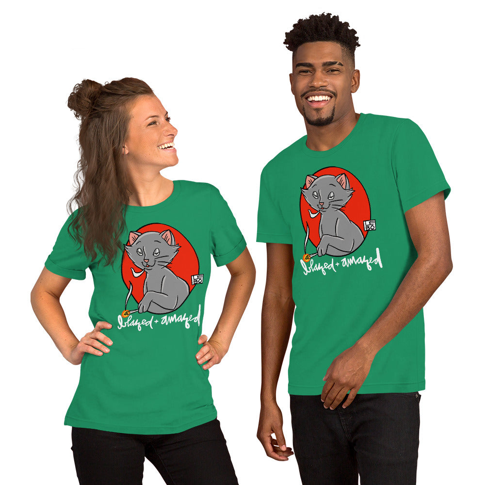 Blazed and Amazed - Lebo Short Sleeve Unisex T-Shirt